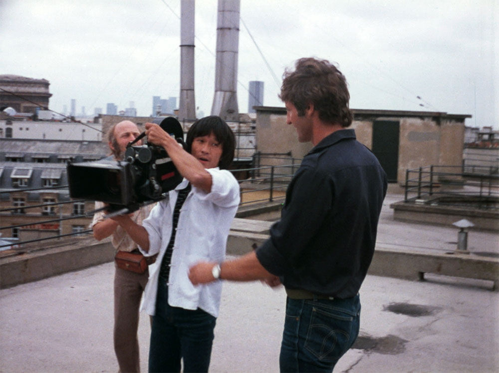 Bruce Le behind the camera in Enter the Clones