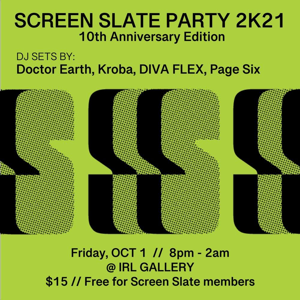 Screen Slate Party