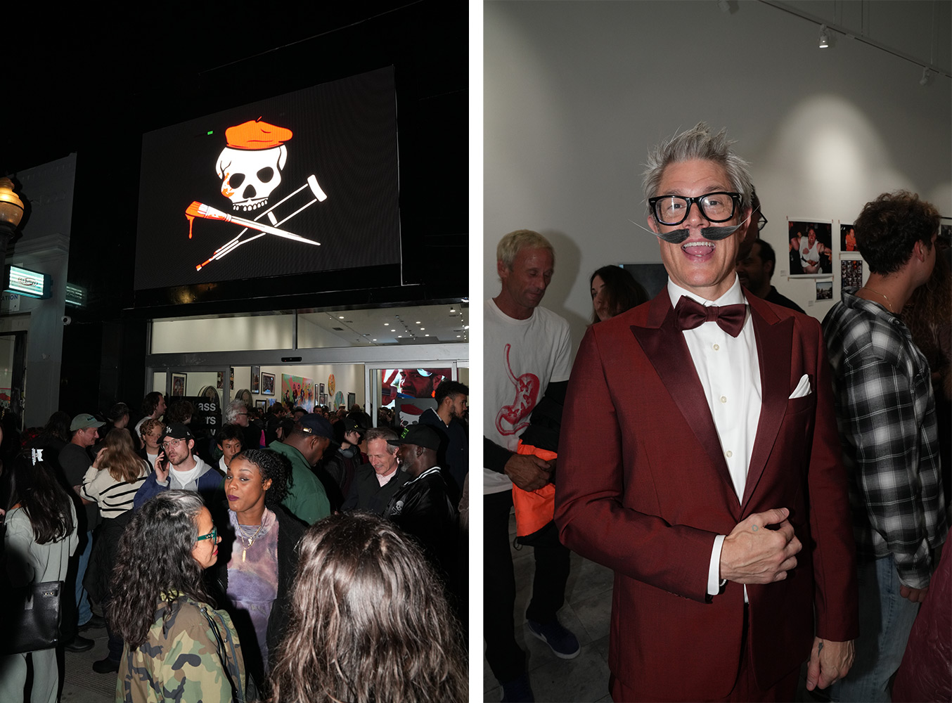 Jackass Art Show Johnny Knoxville Complex