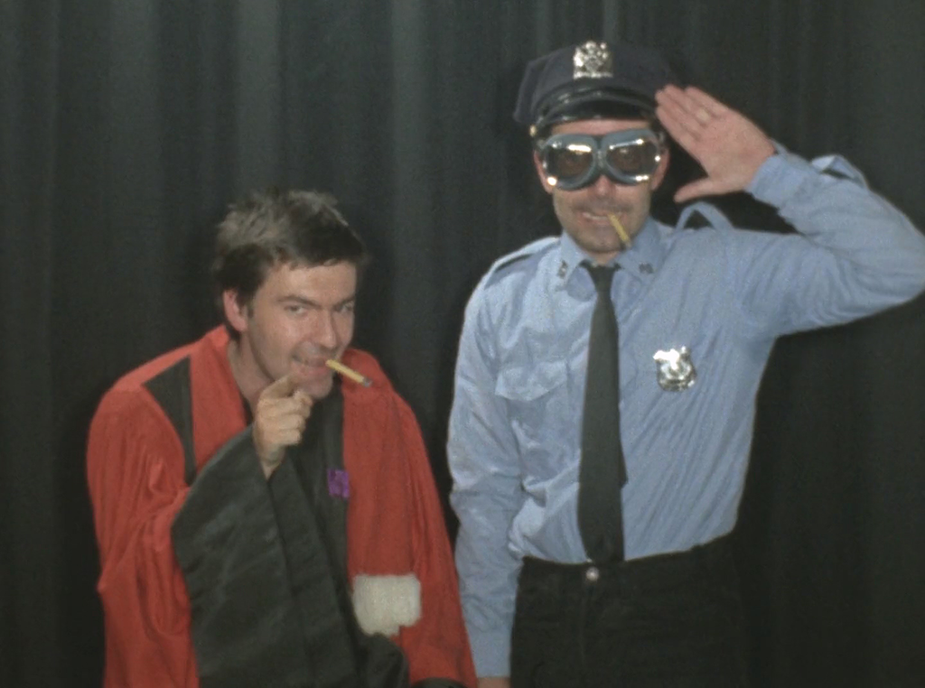 Jean-Pierre Gorin and Jean-Luc Godard