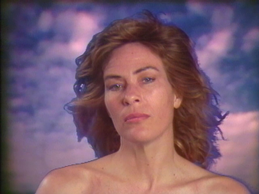 Mary Woronov in Kappa (Bruce and Norman Yonemoto in collaboration with Mike Kelley, 1986). Image courtesy of Electronic Arts Intermix (EAI).