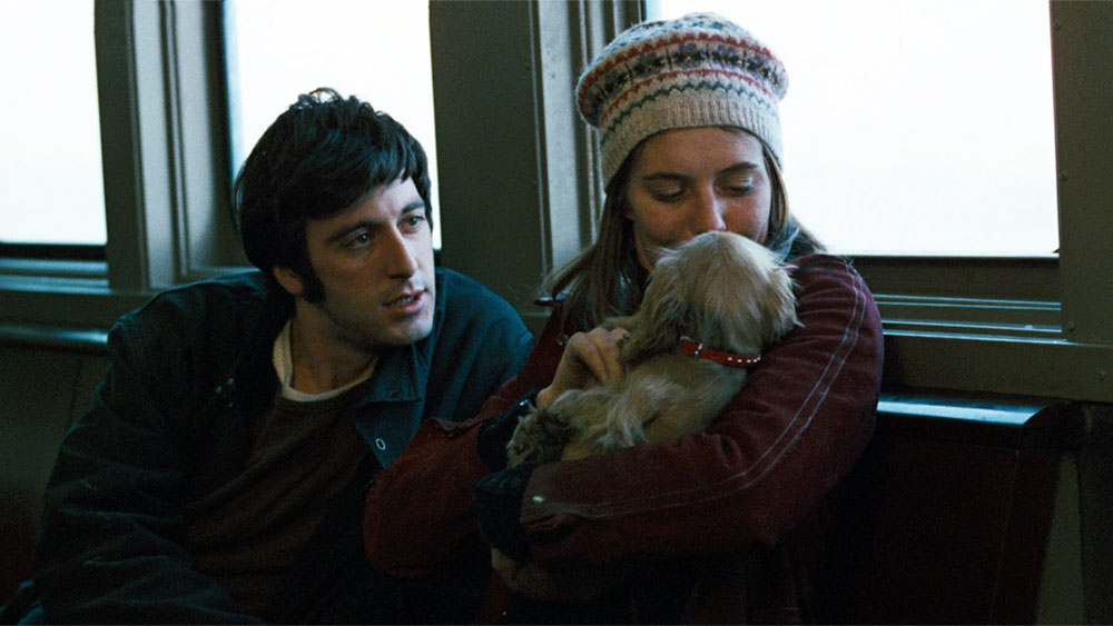 Al Pacino and Kitty Winn ride the Staten Island Ferry in The Panic in Needle Park