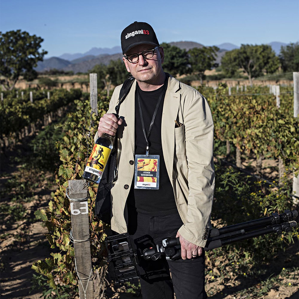 Steven Soderbergh visits Sigani 63's Bolivian vinyard