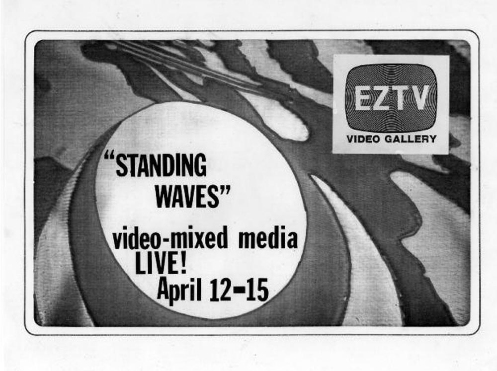 EZTV "Standing Waves" flyer