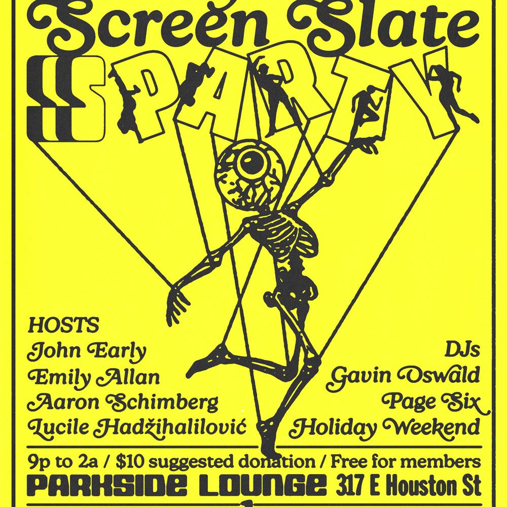 Screen Slate Party 2025