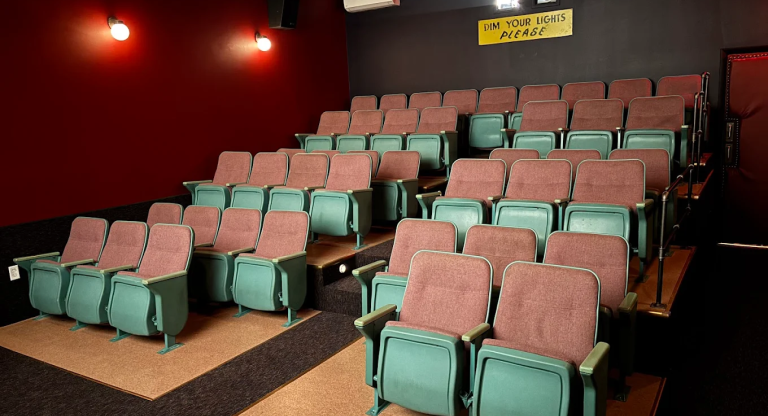 The auditorium at Low Cinema